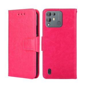 For Blackview A55 Pro Crystal Texture Leather Phone Case(Rose Red) (OEM)