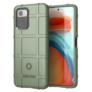 For Xiaomi Redmi Note 10 Pro Full Coverage Shockproof TPU Case(Green) (OEM)