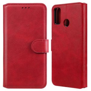 For Huawei Honor 9X Lite Classic Calf Texture PU + TPU Horizontal Flip Leather Case, with Holder & Card Slots & Wallet(Red) (OEM)