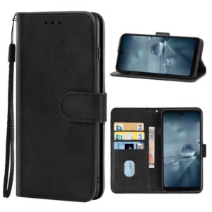 Leather Phone Case For Sharp Aquos Wish SHG06(Black) (OEM)