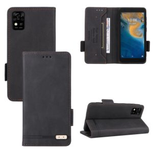 For ZTE Biade A31 Magnetic Clasp Flip Leather Phone Case(Black) (OEM)