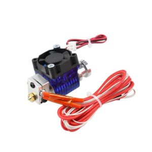 3D V6 Printer Extrusion Head Printer J-Head Hotend With Single Cooling Fan, Specification: Short 3 / 0.3mm (OEM)