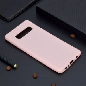 Candy Color TPU Case for Samsung Galaxy S10(Pink) (OEM)