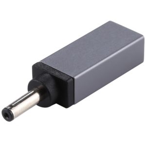 PD 19V 4.0x1.35mm Male Adapter Connector (Silver Grey) (OEM)