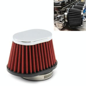 51mm XH-UN073 Mushroom Head Style Car Modified Air Filter Motorcycle Exhaust Filter(Red) (OEM)