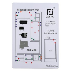 JIAFA JF-870 Magnetic Pad Screw Board for iPhone 11 Pro Max (JIAFA) (OEM)