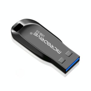 MicroDrive 128GB USB 3.0 Fashion High Speed Metal Rotating U Disk (Black) (MicroDrive) (OEM)