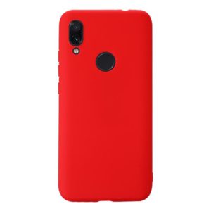 For Xiaomi Redmi 7 Shockproof Frosted TPU Protective Case(Red) (OEM)