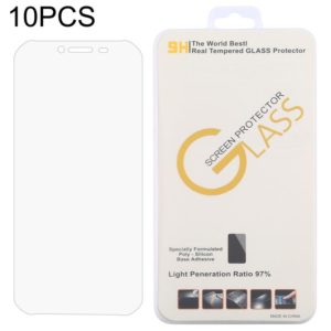 For Doogee S40 10 PCS 0.26mm 9H 2.5D Tempered Glass Film (OEM)