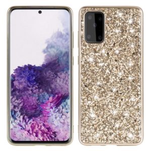 For Huawei P40 Pro Plus Glitter Powder Shockproof TPU Protective Case(Gold) (OEM)