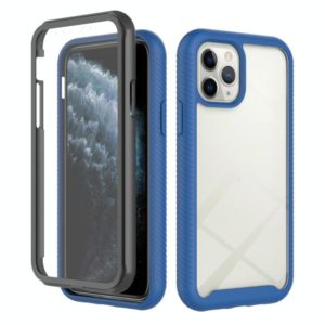 For iPhone 11 Pro Starry Sky Solid Color Series Shockproof PC + TPU Case with PET Film (Royal Blue) (OEM)