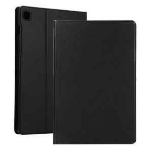 For Samsung Galaxy Tab A7 / T500 Horizontal Flip Elasticity PU + TPU Leather Case with Holder(Black) (OEM)