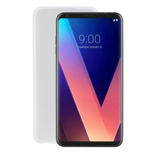 TPU Phone Case For LG V30+(Transparent White) (OEM)