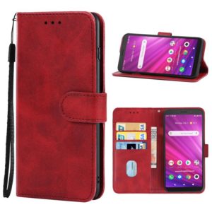 For Alcatel Axel (5004R) / Lumos (DALN5023) Leather Phone Case(Red) (OEM)