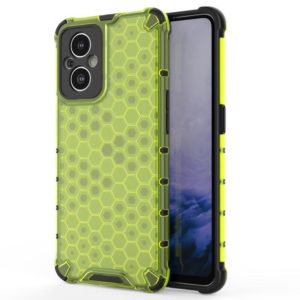 For OnePlus Nord N20 5G Shockproof Honeycomb PC + TPU Phone Case(Green) (OEM)