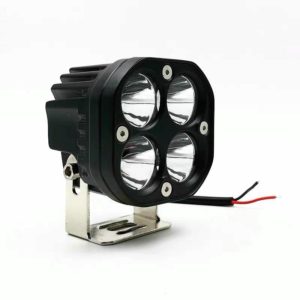 40W White Light Motorcycle LED Spotlight Headlight Car Front Bumper Light Off-Road Vehicle Modified Roof Light (OEM)