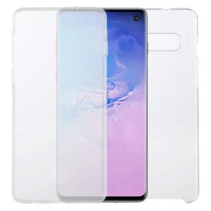 For Samsung Galaxy S10 PC+TPU Ultra-Thin Double-Sided All-Inclusive Transparent Case (OEM)