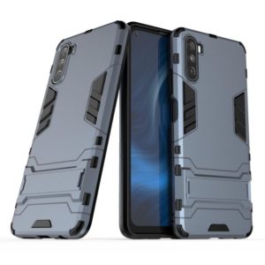 For Huawei Maimang 9 PC + TPU Shockproof Protective Case with Holder(Navy) (OEM)