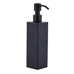 304 Stainless Steel Wall-mounted Manual Soap Dispenser, Style:Square Table Top (OEM)