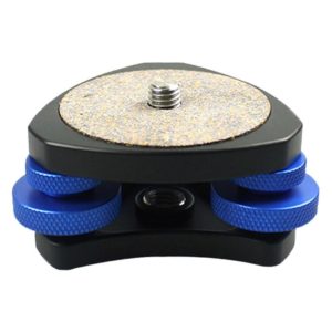 DLEV-3838 Precision Bubble Level Leveling Base Tripod Head Plate with 3/8 inch Screw & 3 Adjustment Dials for Tripod Mount (OEM)