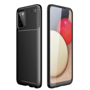 For Samsung Galaxy A82 5G Carbon Fiber Texture Shockproof TPU Case(Black) (OEM)