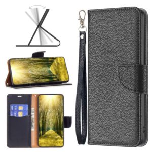 For Nokia G11 / G21 Litchi Texture Pure Color Horizontal Flip Leather Phone Case(Black) (OEM)