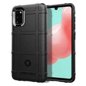 For Galaxy A41 Full Coverage Shockproof TPU Case(Black) (OEM)