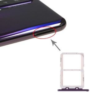 SIM Card Tray + SIM Card Tray for Huawei Honor 20 Pro(Purple) (OEM)