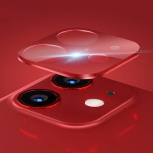 For iPhone 11 TOTUDESIGN Armour Rear Camera Lens Protective Film (Red) (TOTUDESIGN) (OEM)