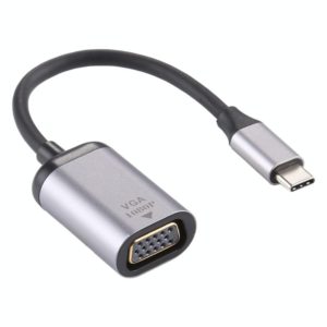 1080P VGA Female to Type-C / USB-C Male Connecting Adapter Cable (OEM)
