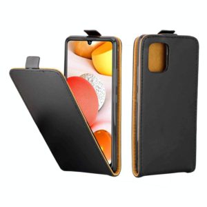 For Samsung Galaxy A42(5G) Business Style Vertical Flip TPU Leather Case with Card Slot(Black) (OEM)