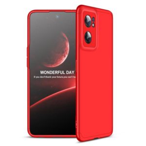 For OnePlus Nord CE 2 5G GKK Three Stage Splicing Full Coverage PC Case(Red) (GKK) (OEM)