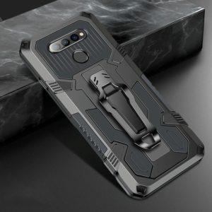 For LG K61 Machine Armor Warrior Shockproof PC + TPU Protective Case(Space Gray) (OEM)