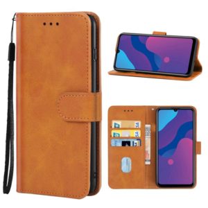 Leather Phone Case For Honor 9A(Brown) (OEM)