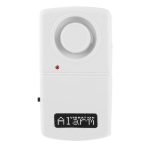 Wireless Vibration Anti-Theft Security Alarm(White) (OEM)