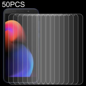 50 PCS 0.26mm 9H 2.5D Tempered Glass Film for Huawei Y5 lite (2018), No Retail Package (OEM)