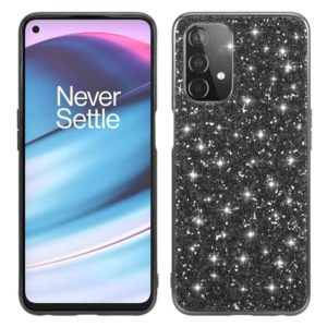 For OnePlus Nord CE 2 Lite 5G Glitter Powder Shockproof TPU Protective Phone Case(Black) (OEM)