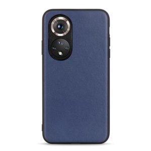 For Honor 50 Accurate Hole Sheep Texture Leather Shockproof Case(Blue) (OEM)