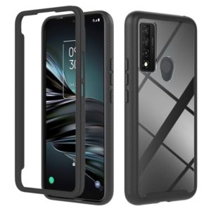 For TCL 20 XE Starry Sky Solid Color Series PC + TPU Phone Case(Black) (OEM)