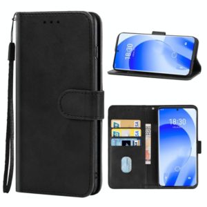 Leather Phone Case For Meizu 18s(Black) (OEM)