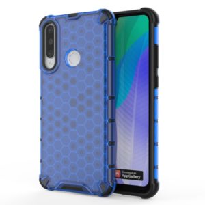 For Huawei Y7P Shockproof Honeycomb PC + TPU Case(Blue) (OEM)