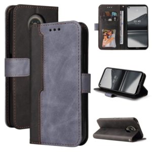 For Nokia 3.4 / 5.4 Business Stitching-Color Horizontal Flip PU Leather Case with Holder & Card Slots & Photo Frame(Grey) (OEM)
