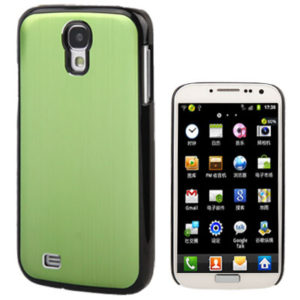 High Quality Metal Paste Skin Plastic Case for Galaxy S IV / i9500(Green) (OEM)