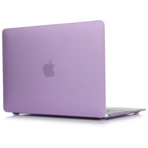 For MacBook Air 13.3 inch A1932 2018 & A2179 2020 & A2337 Laptop Matte Style Protective Case(Purple) (OEM)