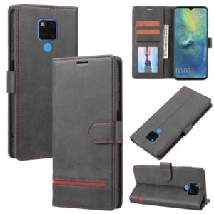 For Huawei Mate 20 Classic Wallet Flip Leather Phone Case(Black) (OEM)
