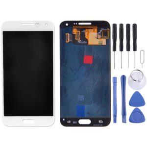 LCD Display + Touch Panel for Galaxy E7(White) (OEM)