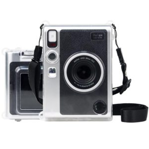 Protective Crystal Shell Case with Strap for FUJIFILM Instax mini EVO (Transparent) (OEM)