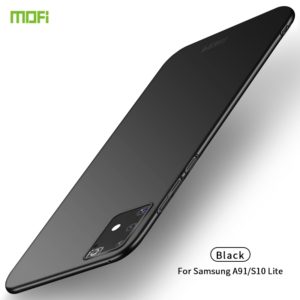 For Samsung Galaxy A91/S10Lite MOFI Frosted PC Ultra-thin Hard C(Black) (MOFI) (OEM)