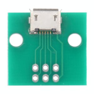 10 PCS Micro USB to 5pin V8 Charging Port PCB Test Board (OEM)