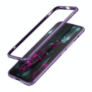 For Huawei Honor 30S Aluminum Alloy Shockproof Protective Bumper Frame(Purple) (OEM)